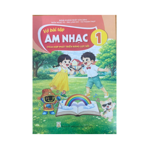 Vở bài tập Âm Nhạc lớp 1 ( Tích hợp PTNL số )