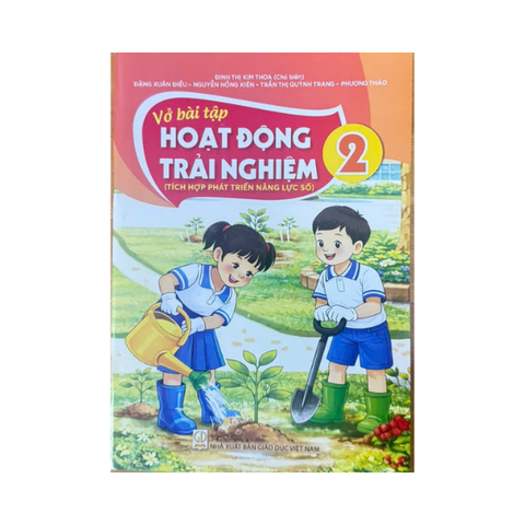 Vở bài tập Hoạt Động Trải Nghiệm lớp 2 ( Tích hợp PTNL số )