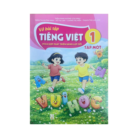 Vở bài tập Tiếng Việt lớp 1 tập 1 ( Tích hợp PTNL số )