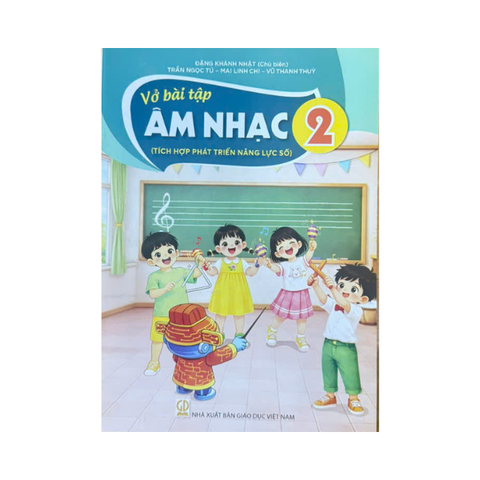 Vở bài tập Âm Nhạc lớp 2 ( Tích hợp PTNL số )