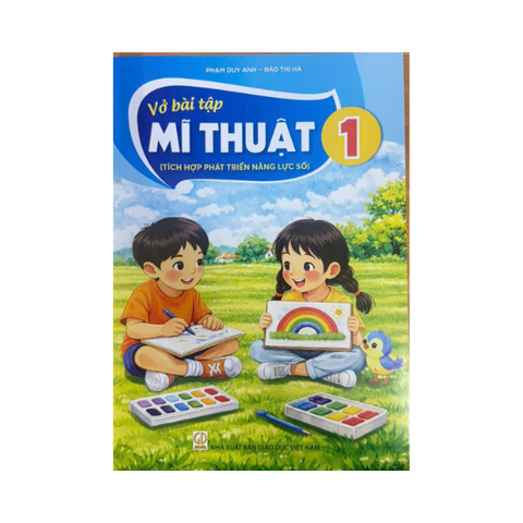 Vở bài tập Mĩ Thuật lớp 1 ( Tích hợp PTNL số )
