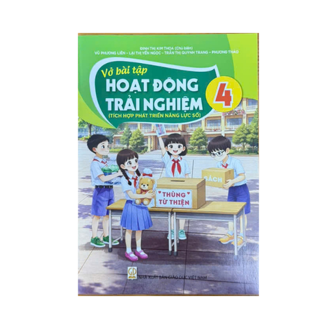 Vở bài tập Hoạt Động Trải Nghiệm lớp 4 ( Tích hợp PTNL số )