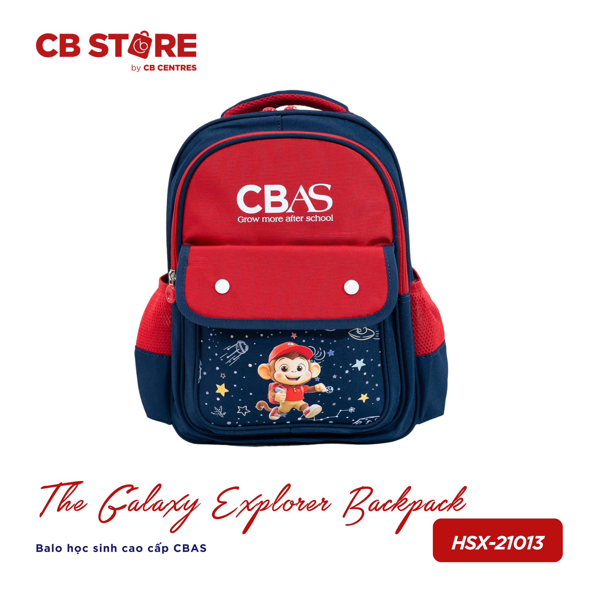 Balo học sinh cao cấp CBAS The Galaxy Explorer Backpack