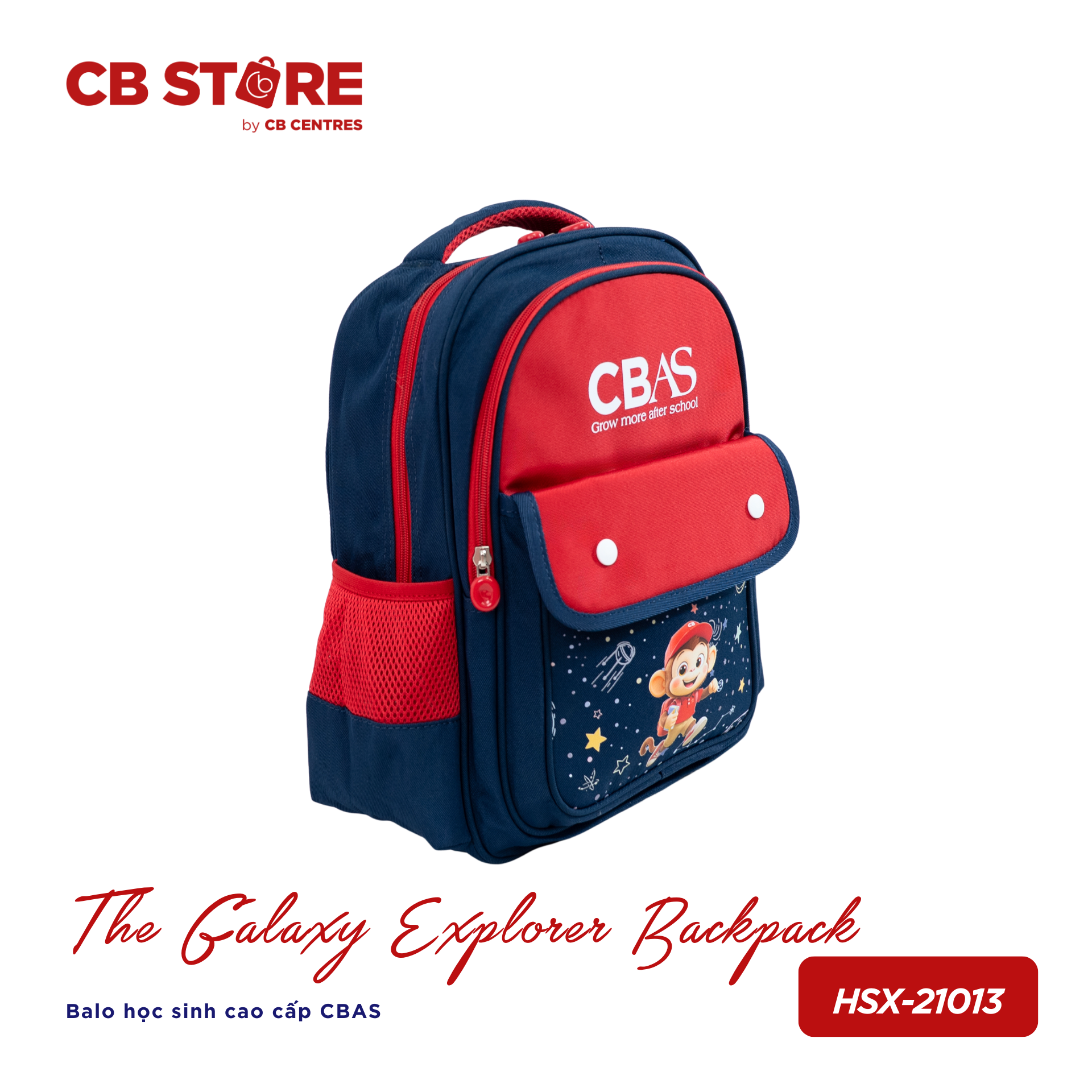 Balo học sinh cao cấp CBAS The Galaxy Explorer Backpack
