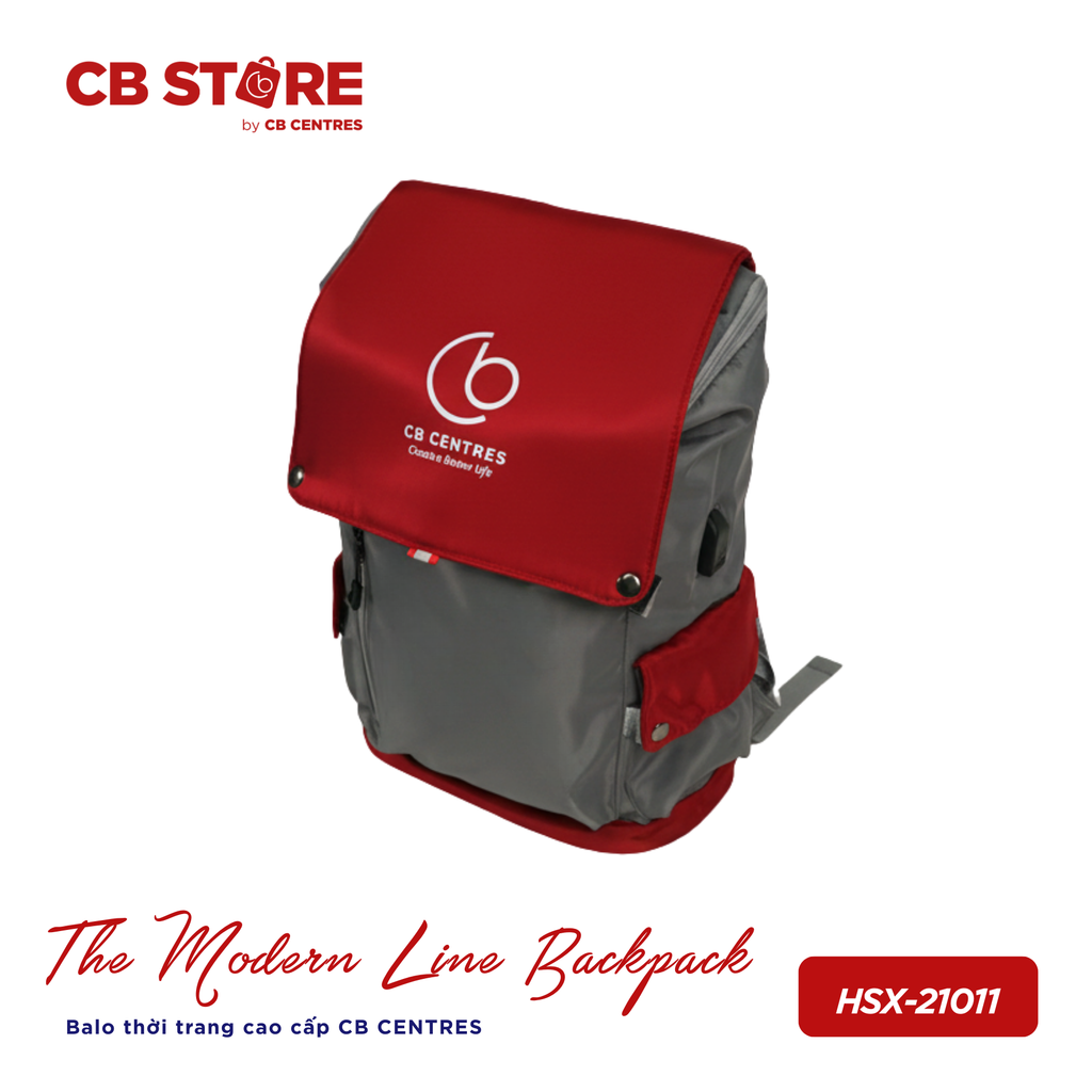 Balo thời trang cao cấp CB CENTRES The Modern Line Backpack