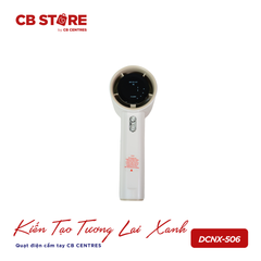 Quạt điện cầm tay CB CENTRES Kiến tạo tương lai xanh