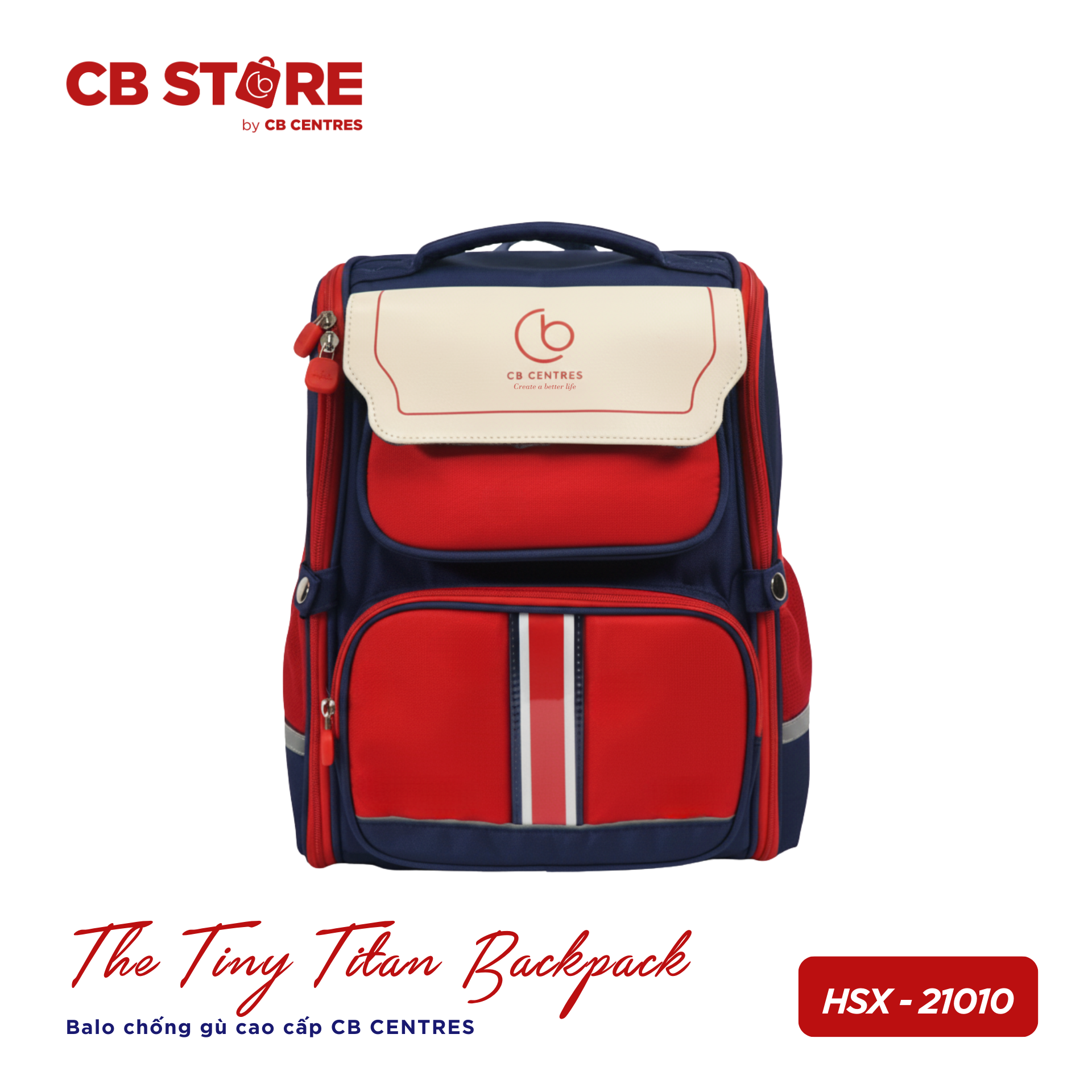 Balo chống gù cao cấp CB CENTRES The Tiny Titan Backpack
