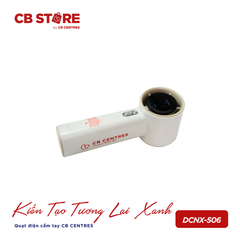 Quạt điện cầm tay CB CENTRES Kiến tạo tương lai xanh