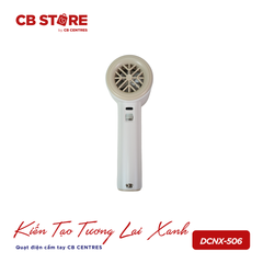 Quạt điện cầm tay CB CENTRES Kiến tạo tương lai xanh
