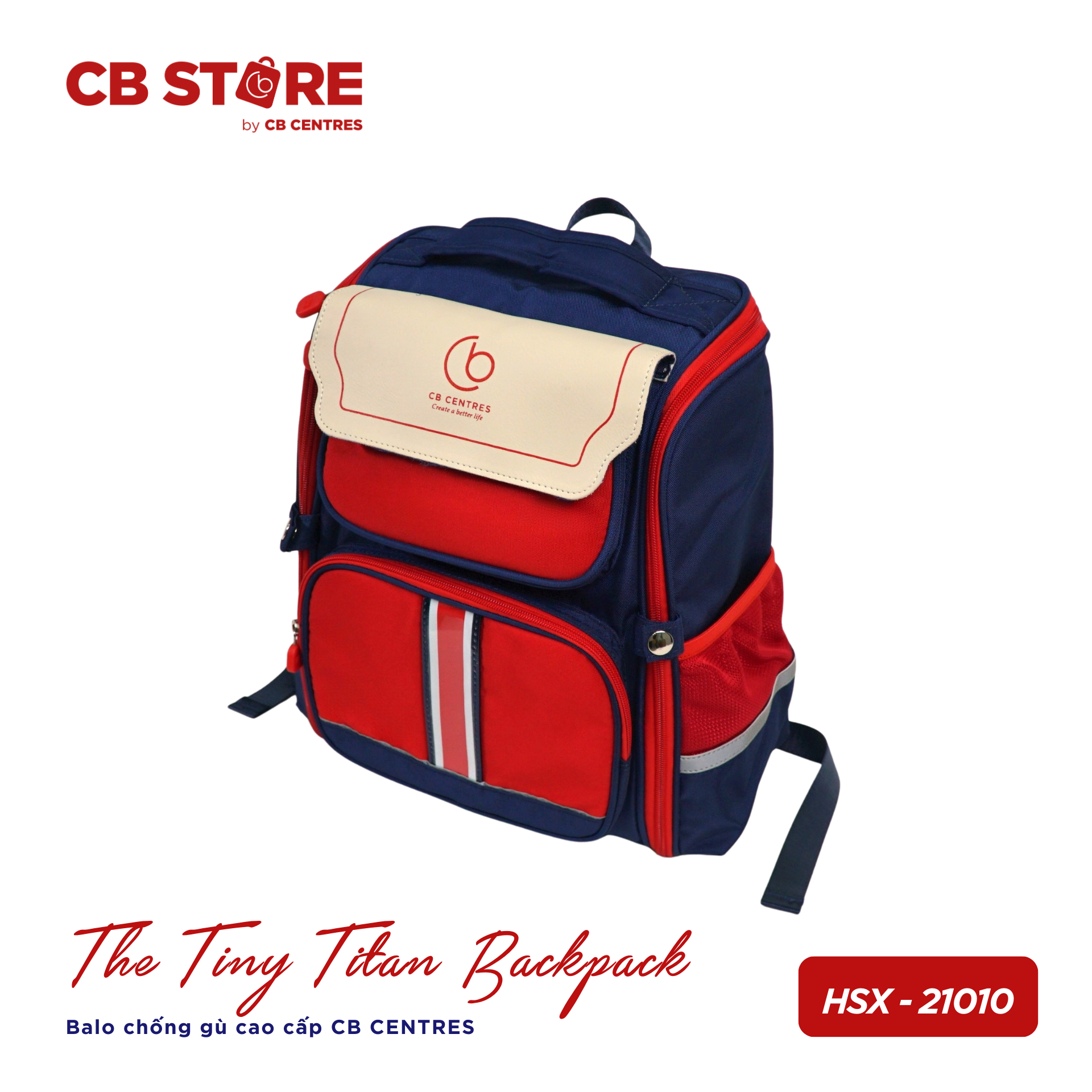 Balo chống gù cao cấp CB CENTRES The Tiny Titan Backpack