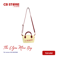Túi canvas CB CENTRES The Elyra Mini Bag - Vàng kem