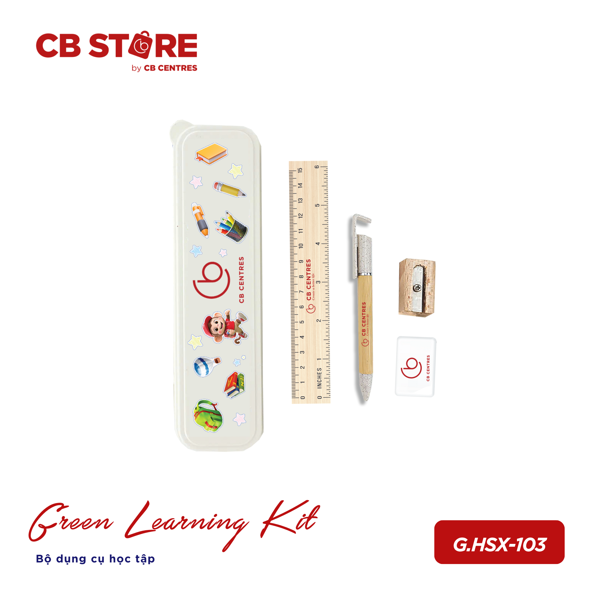 Bộ dụng cụ học tập Green Learning Kit 5