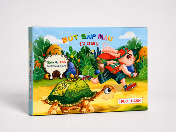 Bút màu sáp Đức Thanh - 12 màu