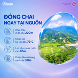  Thùng 24 chai Vikoda Nước Khoáng Kiềm Thiên Nhiên 350ml 