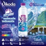  Thùng 24 chai Vikoda Nước Khoáng Kiềm Thiên Nhiên 500 ml 