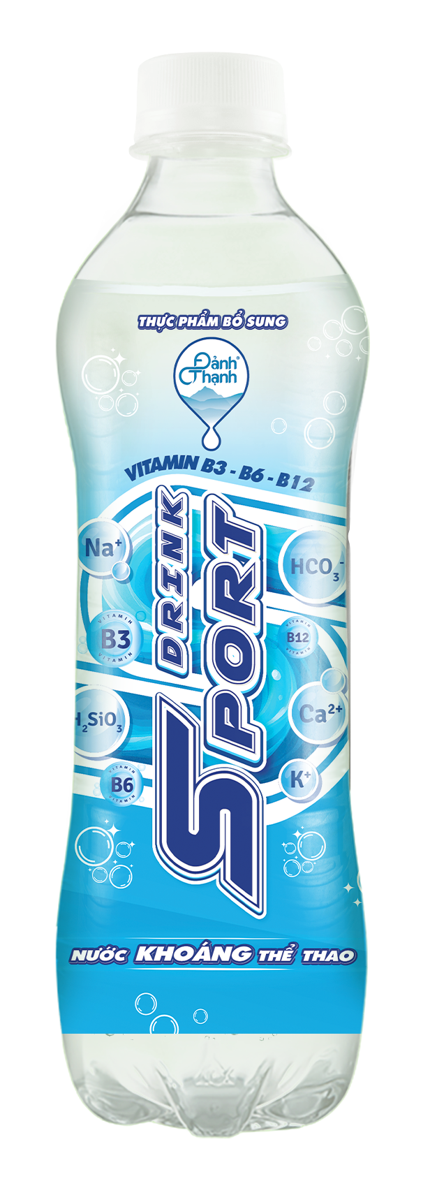 Nước Khoáng Thể Thao Đảnh Thạnh Sport Drink Vị Nguyên Bản 430ml 