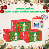  Thùng 24 chai Đảnh Thạnh Nước Khoáng Ngọt Hương Chanh 430ml 