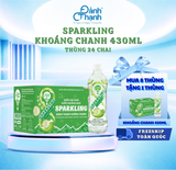  Thùng 24 chai Đảnh Thạnh Nước Khoáng Ngọt Hương Chanh 430ml 