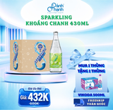  Thùng 12 chai Đảnh Thạnh Nước Khoáng Ngọt Hương Chanh chai RGB 430ml 