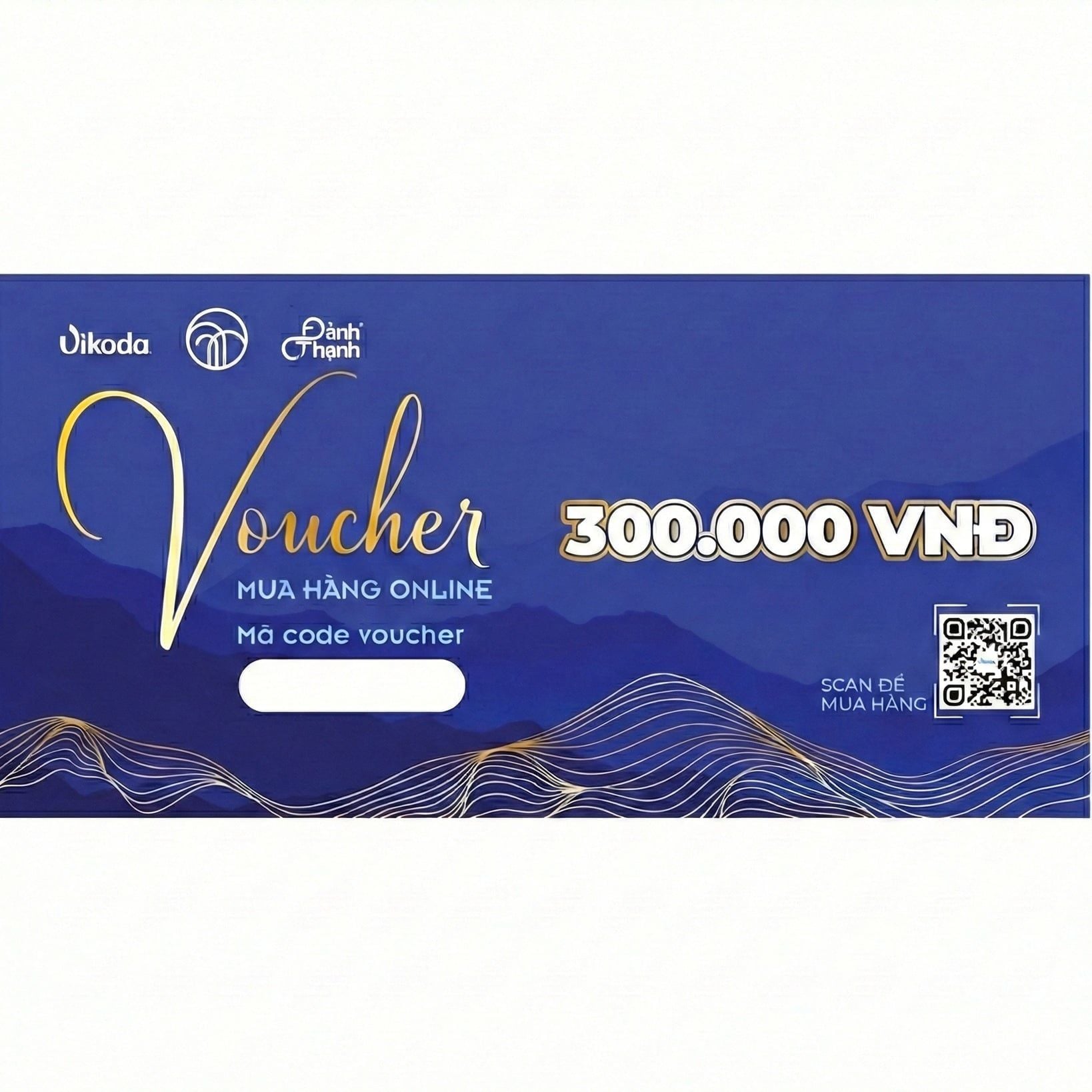  Voucher mua hàng trị giá 300K 
