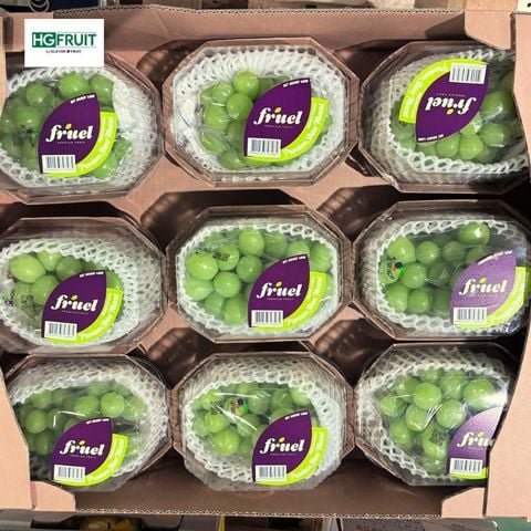  Nho Sữa Hàn Quốc - Nho Mẫu Đơn Shine Muscat Hàn Quốc 