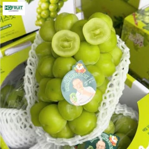  Nho Sữa Hàn Quốc - Nho Mẫu Đơn Shine Muscat Hàn Quốc 