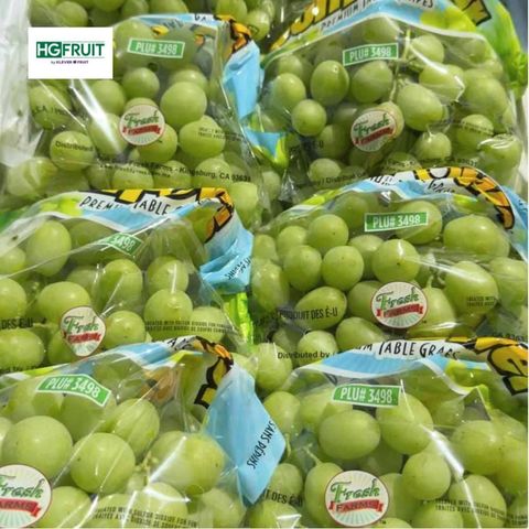  Nho Xanh Không Hạt Mỹ 