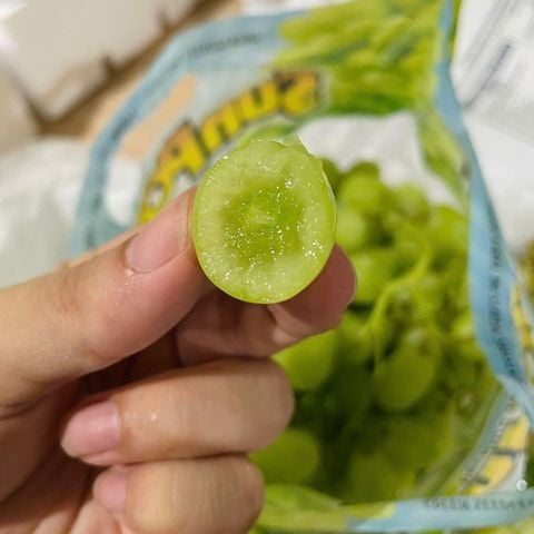  Nho Xanh Không Hạt Mỹ 