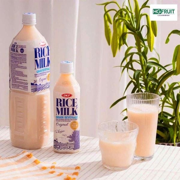 sữa gạo không đường