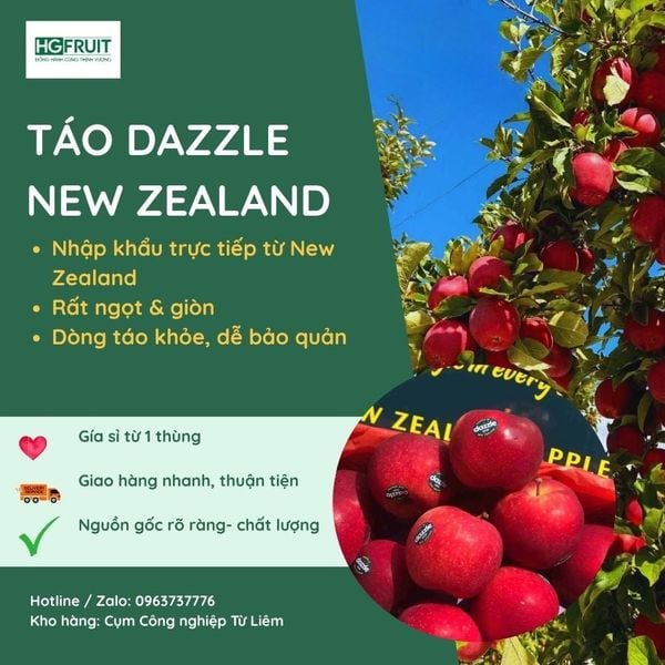  Táo Dazzle New Zealand 