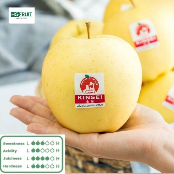 Táo Nhật Kinsei thơm mật ong vị trái cây nhiệt đới