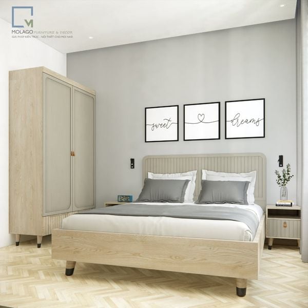 Trọn bộ phòng ngủ 6 món CB026 Silvan | Molago