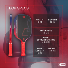 Heat Vision Scorpeus Pickleball Paddle