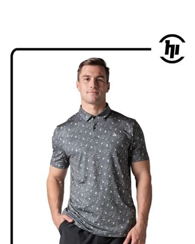 Men's Club Printed Polo