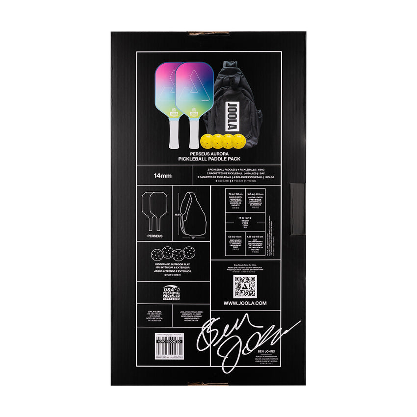 Set Vợt JOOLA Perseus Aurora Pickleball Pack