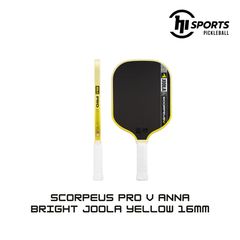 Vợt Scorpeus Pro V Anna Bright JOOLA Yellow 16mm (Global)