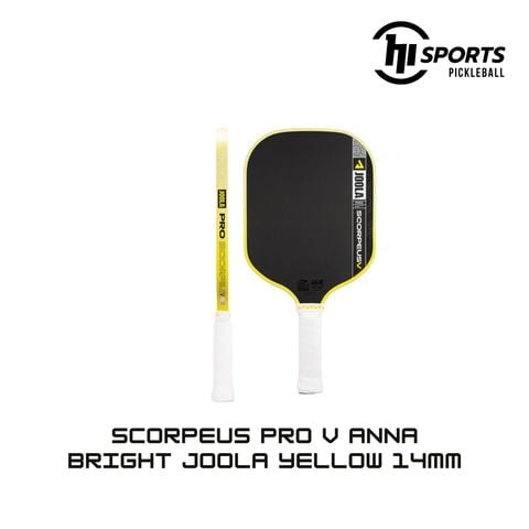 Vợt Scorpeus Pro V Anna Bright JOOLA Yellow 14mm (Global)