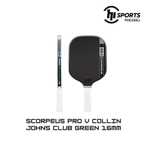 Vợt Scorpeus Pro V Collin Johns Club Green 16mm (Global)