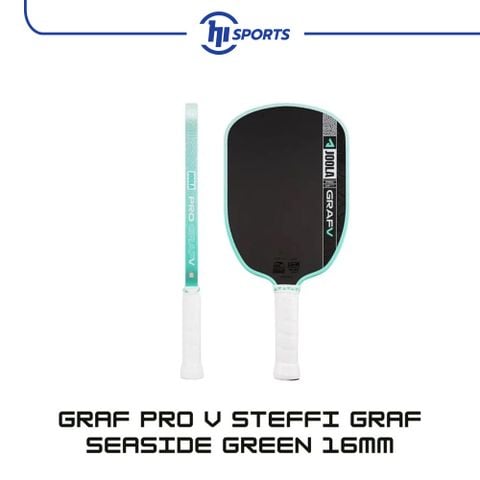 Vợt Graf Pro V Steffi Graf Seaside Green 16mm (Global )