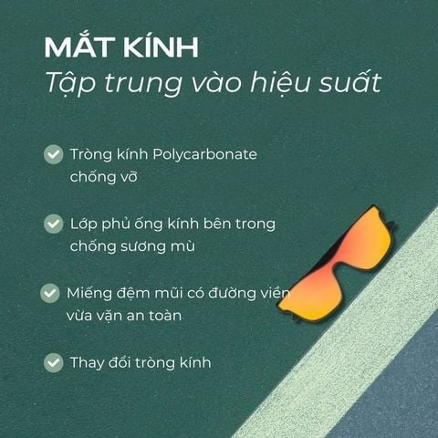 Kính CRBN Drift Pickleball