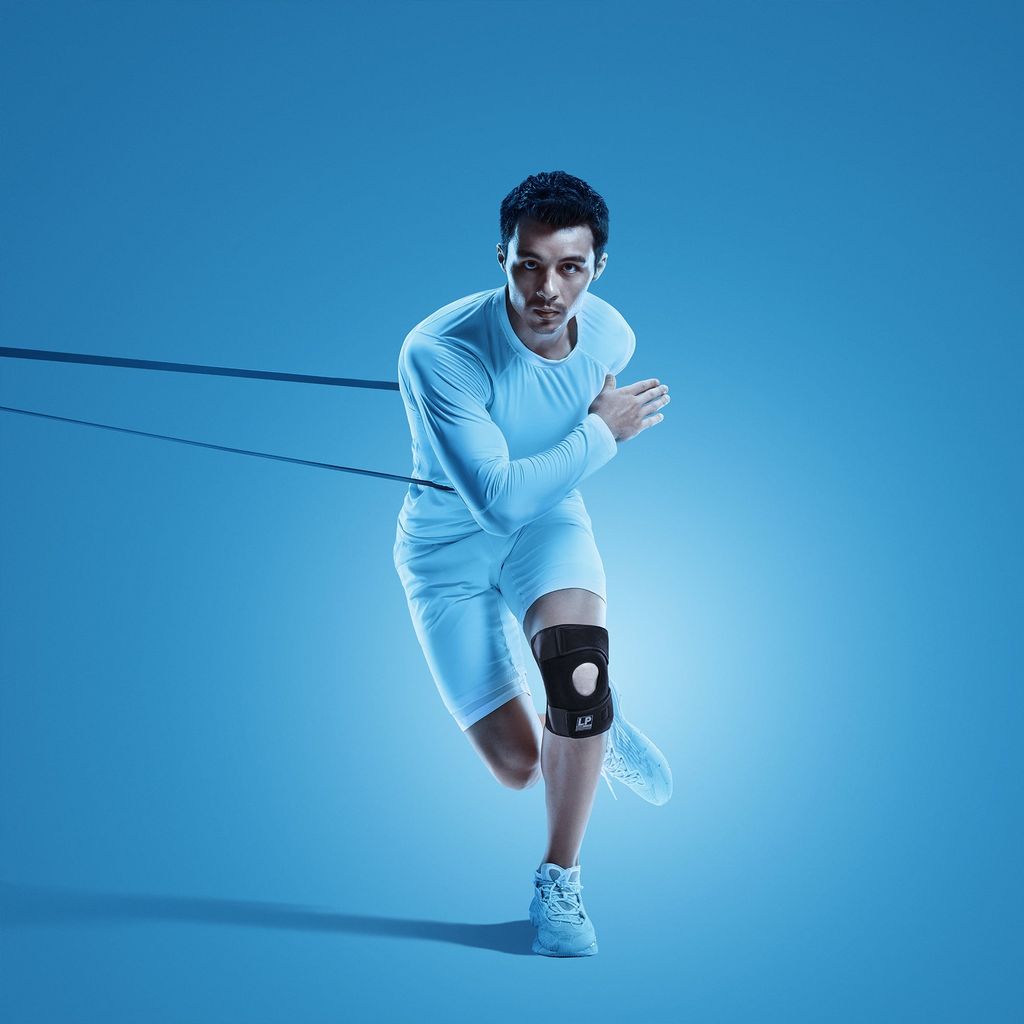 Đai trợ lực gối - xương bánh chè & chống vặn xoắn toàn diện (Lv.2) COOLPRENE™ X