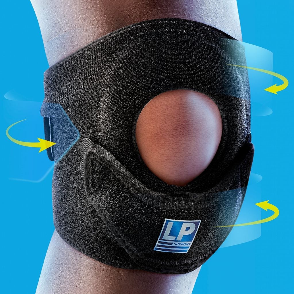 Đai Gối Chữ V Khóa Bánh Chè (Cầu Lông & Tennis) COOLPRENE™