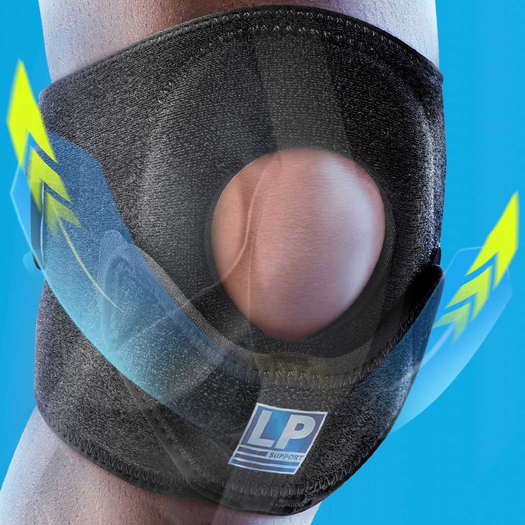 Đai Gối Chữ V Khóa Bánh Chè (Cầu Lông & Tennis) COOLPRENE™