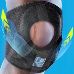Đai Gối Chữ V Khóa Bánh Chè (Cầu Lông & Tennis) COOLPRENE™