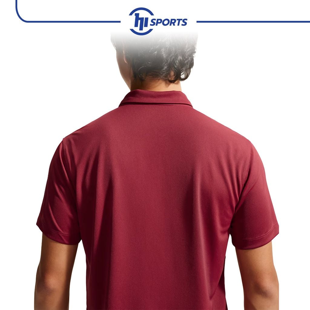 Áo Polo tay ngắn thể thao - MENS - AS M NKCT DF POLO SOLID - TEAM RED/WHITE