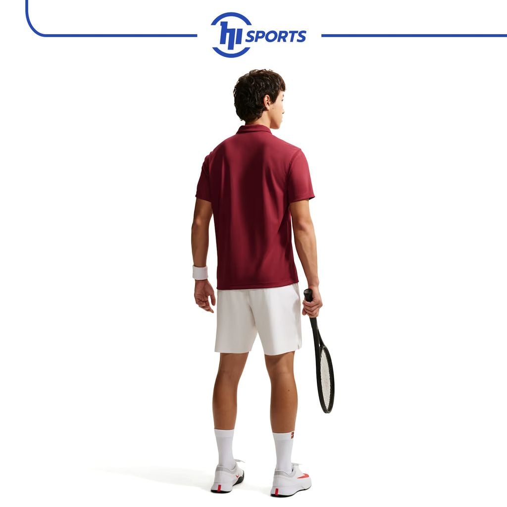 Áo Polo tay ngắn thể thao - MENS - AS M NKCT DF POLO SOLID - TEAM RED/WHITE