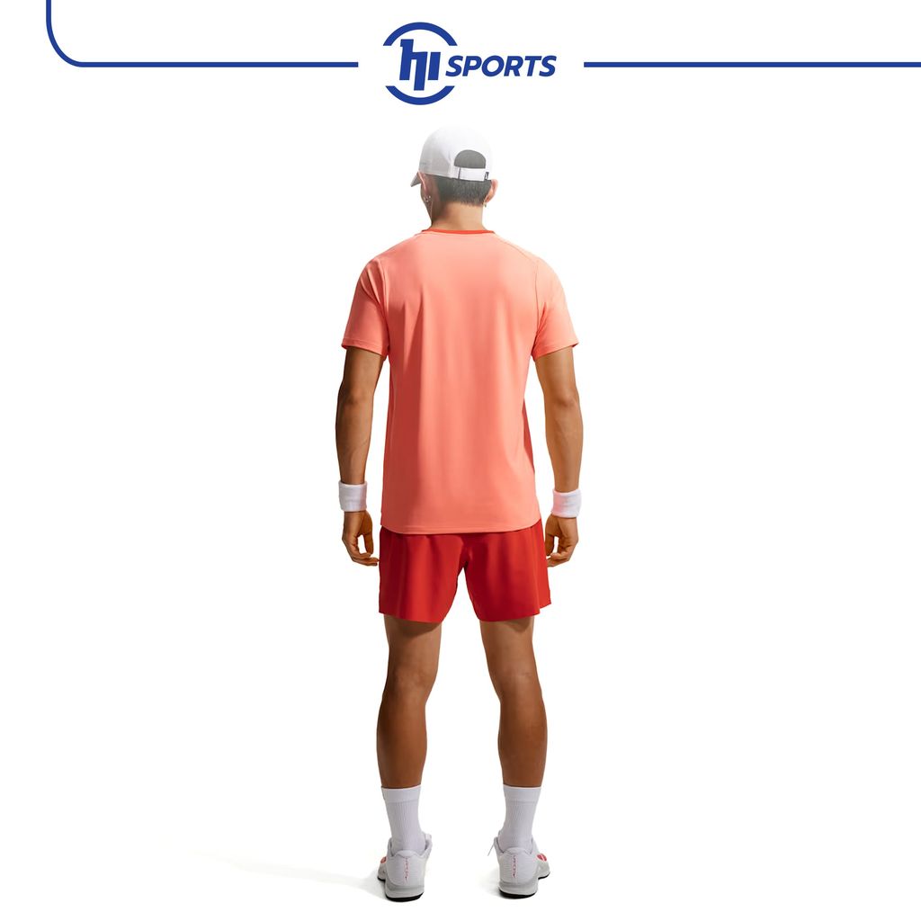 Áo tay ngắn thể thao - MENS - AS M NKCT DF ADVTG TOP - ATOMIC PINK