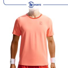 Áo tay ngắn thể thao - MENS - AS M NKCT DF ADVTG TOP - ATOMIC PINK