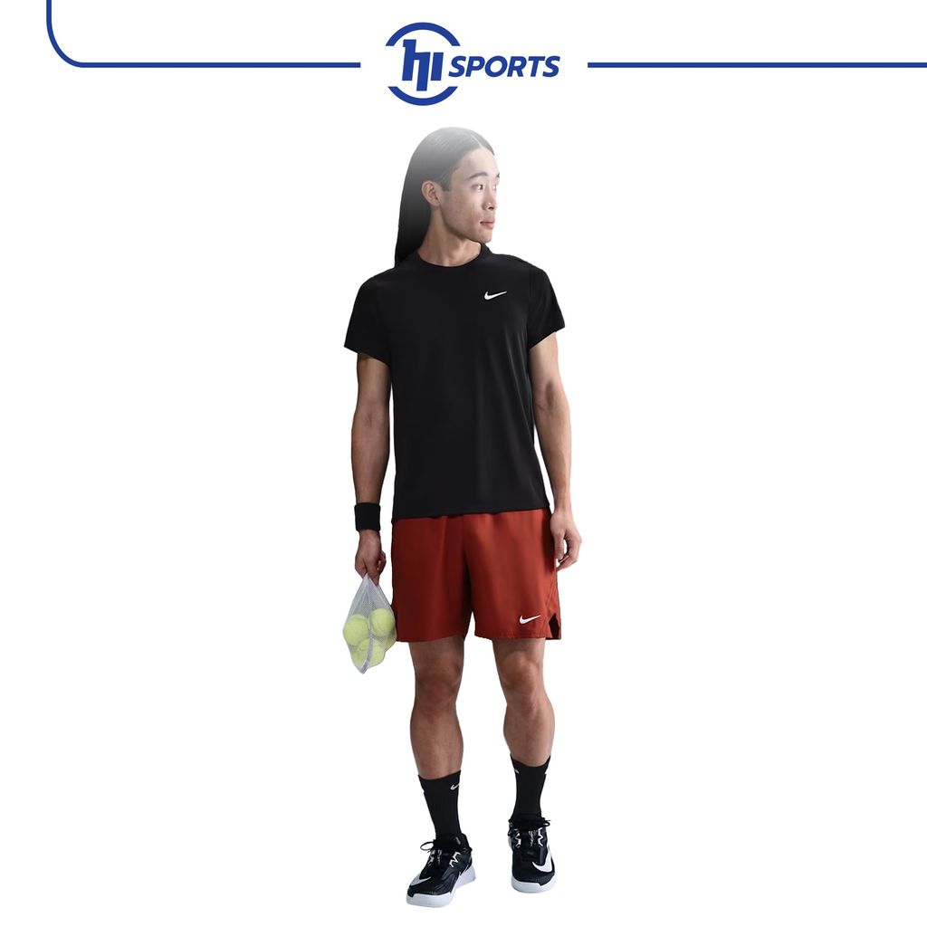 Áo tay ngắn thể thao - MENS - AS M NKCT DRY VICTORY TOP - BLACK/WHITE