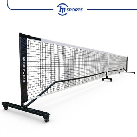 Lưới Pickleball Di động Có Bánh HISPORTS